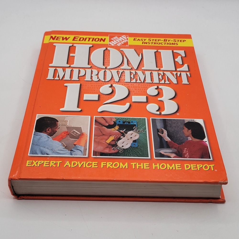 Meredith Books Home Improvement 1-2-3 Hardcover Second Edition DIY Good